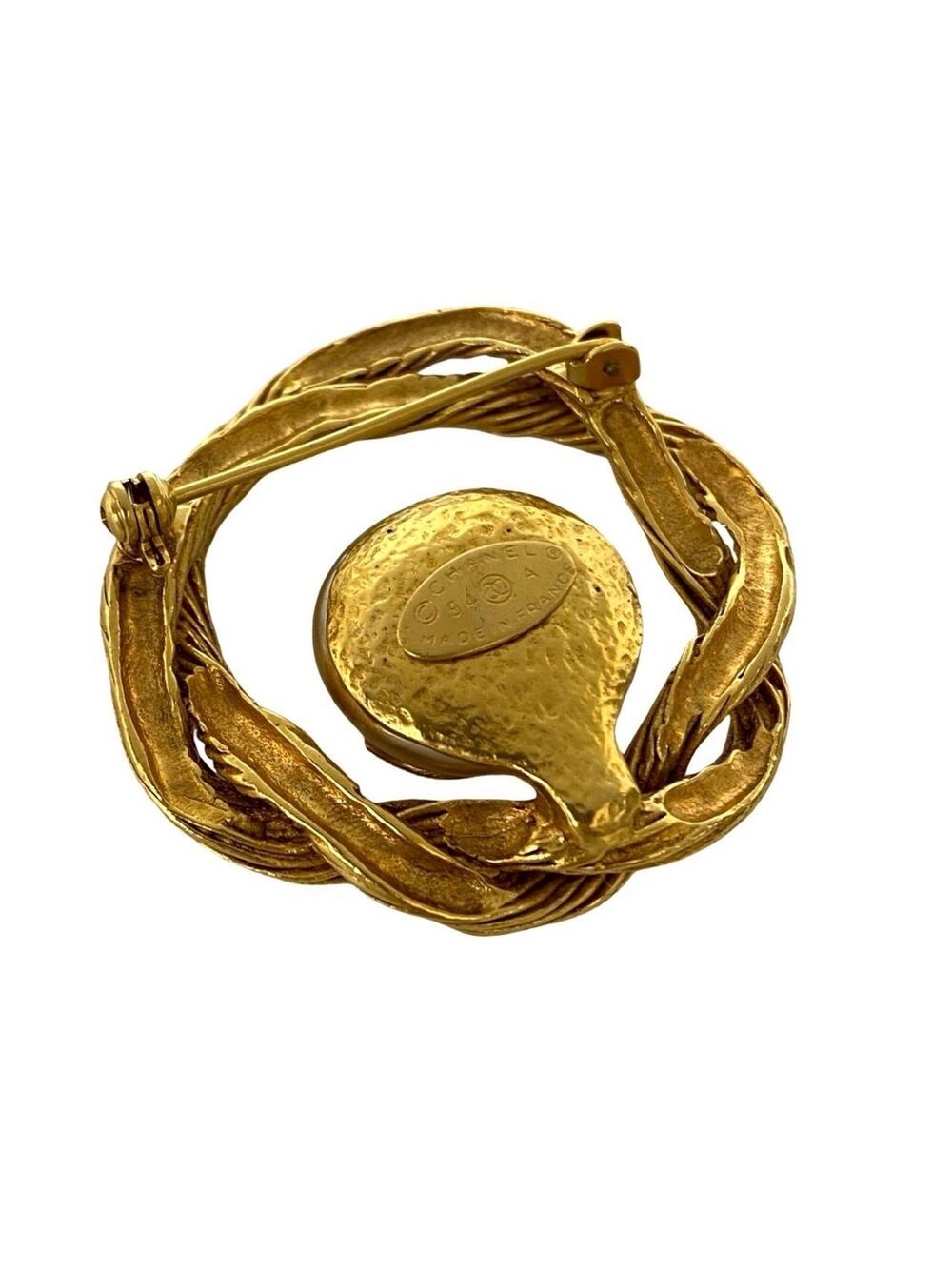 Chanel Cc Logo Brooch Metal #208779C85B